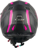 CGM - 321G ATOM SPORT Nero Fuchsia fluo opaque - SECURTEX MOTOR SL (t/a MaximoMoto)