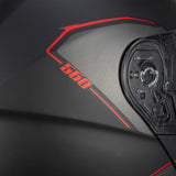 CGM - 560G MAD RIDE Nero Rosso opaco - SECURTEX MOTOR S.L (t/a MaximoMoto)