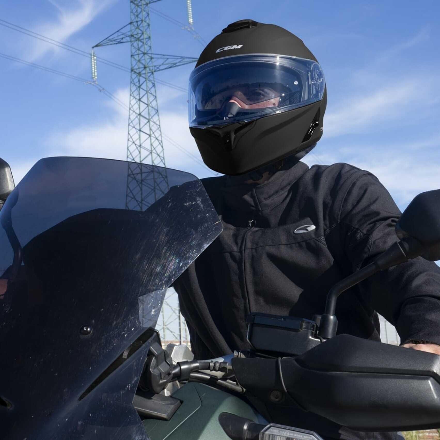 CGM - 568A BER MONO Nero opaco - SECURTEX MOTOR S.L (t/a MaximoMoto)