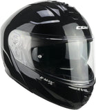CGM - 569A C-MAX MONO Modular Casco Moto Nero