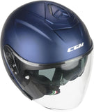 CGM 160A JAD MONO CASCO MOTO ABATIBLES AZUL SATINATO