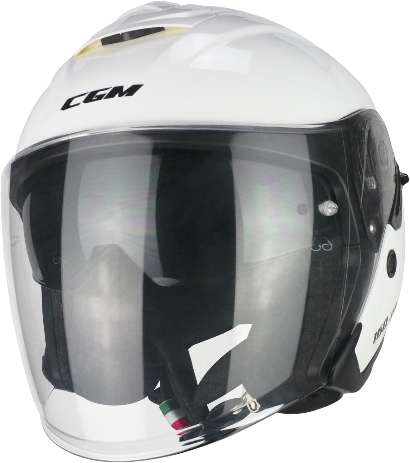 CGM 160A JAD MONO JET CASCO MOTO BLANCO