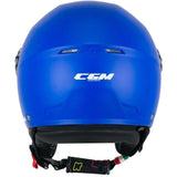 CGM - 261A MINI MONO ABIERTO CASCO Azzurro opaco - CASCO