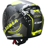 CGM - 265G LUCKY WILD Nero Giallo fluo opaque - SECURTEX MOTOR SL (t/a MaximoMoto)