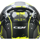 CGM - 265G LUCKY WILD Nero Giallo fluo opaque - SECURTEX MOTOR SL (t/a MaximoMoto)