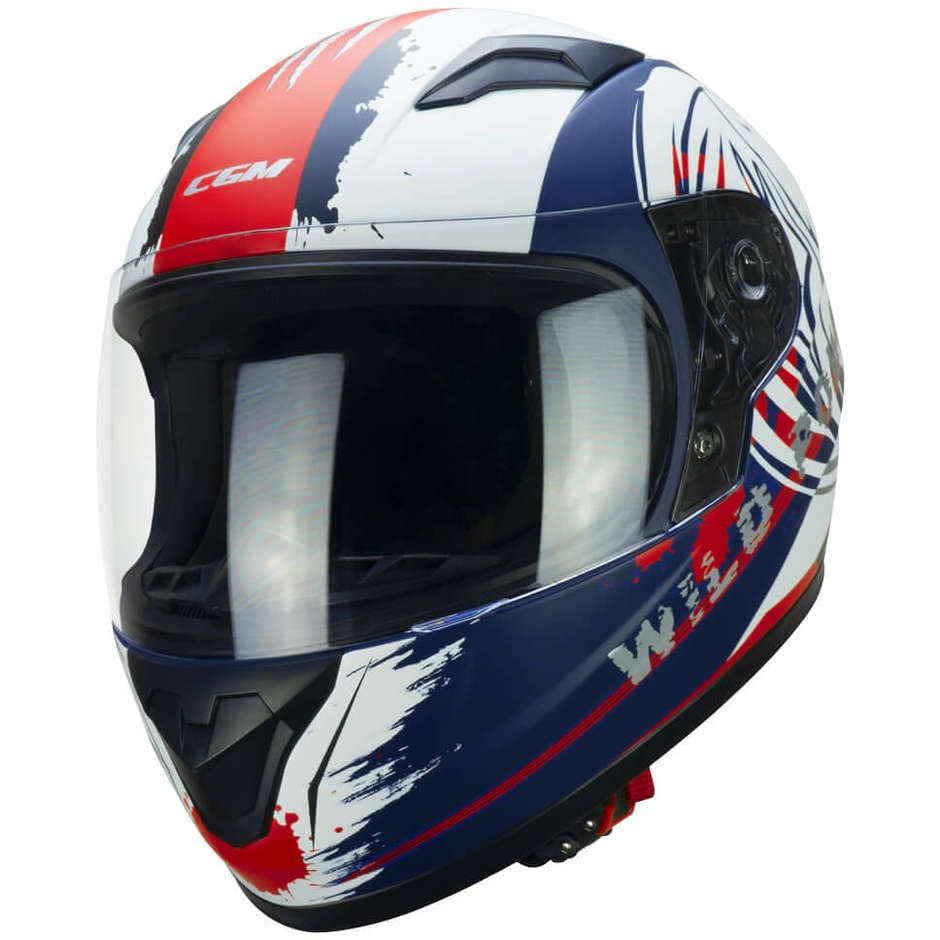 CGM - 265G LUCKY WILD Blu Bianco opaque - SECURTEX MOTOR SL (t/a MaximoMoto)