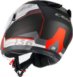 CGM - 136S DNA APACHE Nero Rosso opaque - SECURTEX MOTOR SL (t/a MaximoMoto)