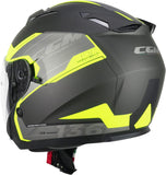 CGM - 136S DNA APACHE Grafite Giallo fluo opaque - SECURTEX MOTOR SL (t/a MaximoMoto)