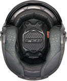 CGM 127X DEEP FREAKER ABATIBLES CASCO JET NERO ROSSO OPACO