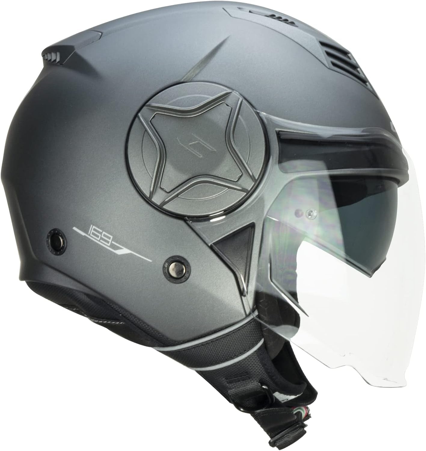 CGM - 169A ILLI MONO Anthracite satin - SECURTEX MOTOR SL (t/a MaximoMoto)