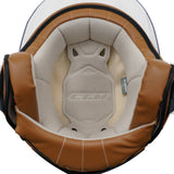 CGM -191V PIX VINTAGE JET CASCO Bianco Bordeaux sagomata - CASCO