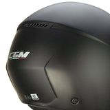 CGM 167A FLO MONO Abierto Scooter Casco Negro Mate Largo