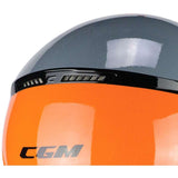 CGM - 167R FLO STEP Grigio Arancione sagomata - SECURTEX MOTOR SL (t/a MaximoMoto)