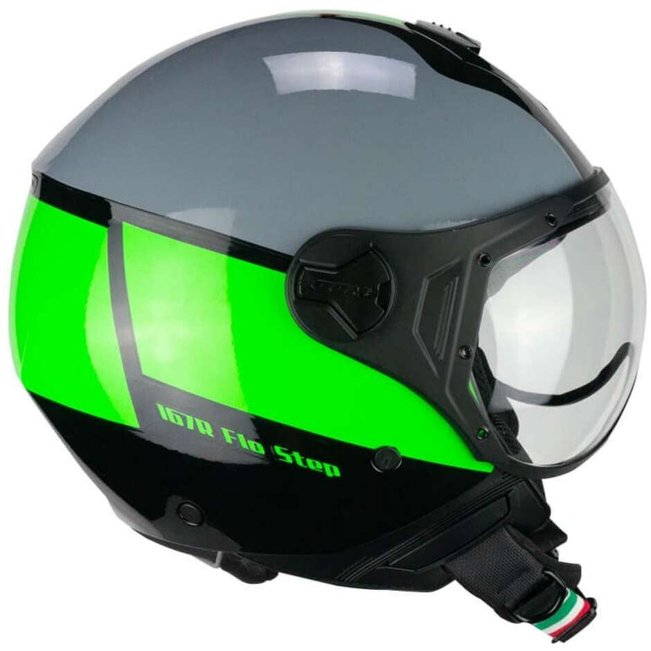 CGM - 167R FLO STEP Grigio Verde sagomata - SECURTEX MOTOR SL (t/a MaximoMoto)