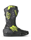 SHUA - Super Tech Leather Boots Black/Fluor Yellow - SECURTEX MOTOR SL (t/a MaximoMoto)