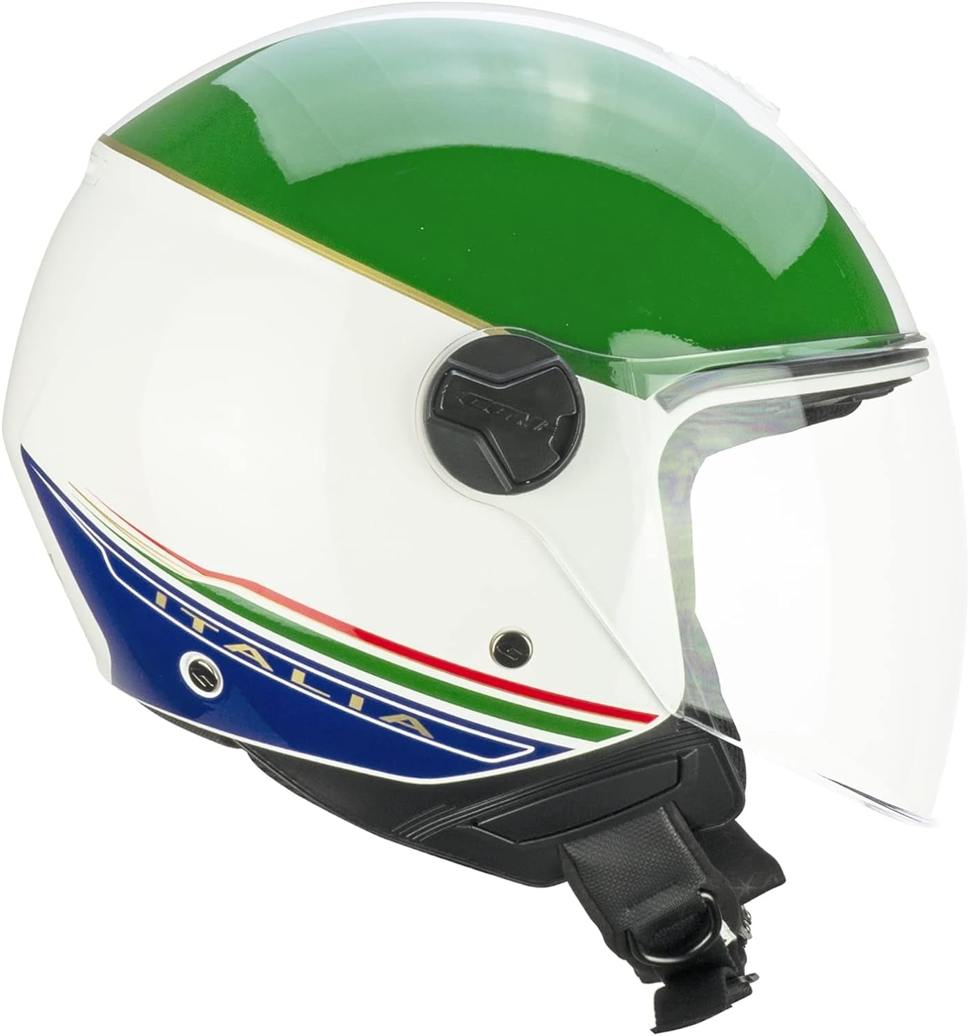 CGM - 167I FLO ITALIA Bianco Verde Rosso longa - SECURTEX MOTOR SL (t/a MaximoMoto)