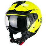 CGM - 167X FLO TECH Giallo fluo Nero sagomata - SECURTEX MOTOR SL (t/a MaximoMoto)