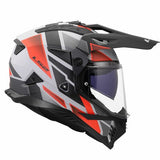 LS2 MX702 PIONEER II BLOCK OFF ROAD MOTORCYCLE ADVENTURE HELMET