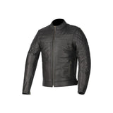 BELA - BLACK MERLIN LEATHER JACKET - SECURTEX MOTOR SL (t/a MaximoMoto)