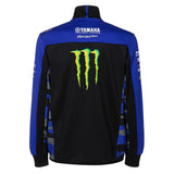 YAMAHA - MONSTER REPLICA MENS SWEATSHERT BLACK/BLUE - SECURTEX MOTOR SL (t/a MaximoMoto)