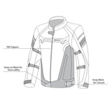 BELA HIGHLAND Lady Jacket Black Pink