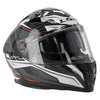 LS2 FF811 Vector II Full Face Motorcycle Helmet Savage White Red Grey