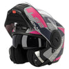 LS2 FF902 Scope II Modular Motorcycle Helmet Oxyd Grey Blue Purpal