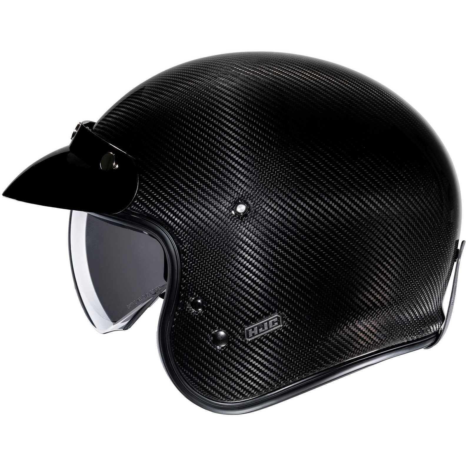 HJC V31 Urban Motorcycle Jet Helmet Carbon Black - SECURTEX MOTOR SL (t/a MaximoMoto)