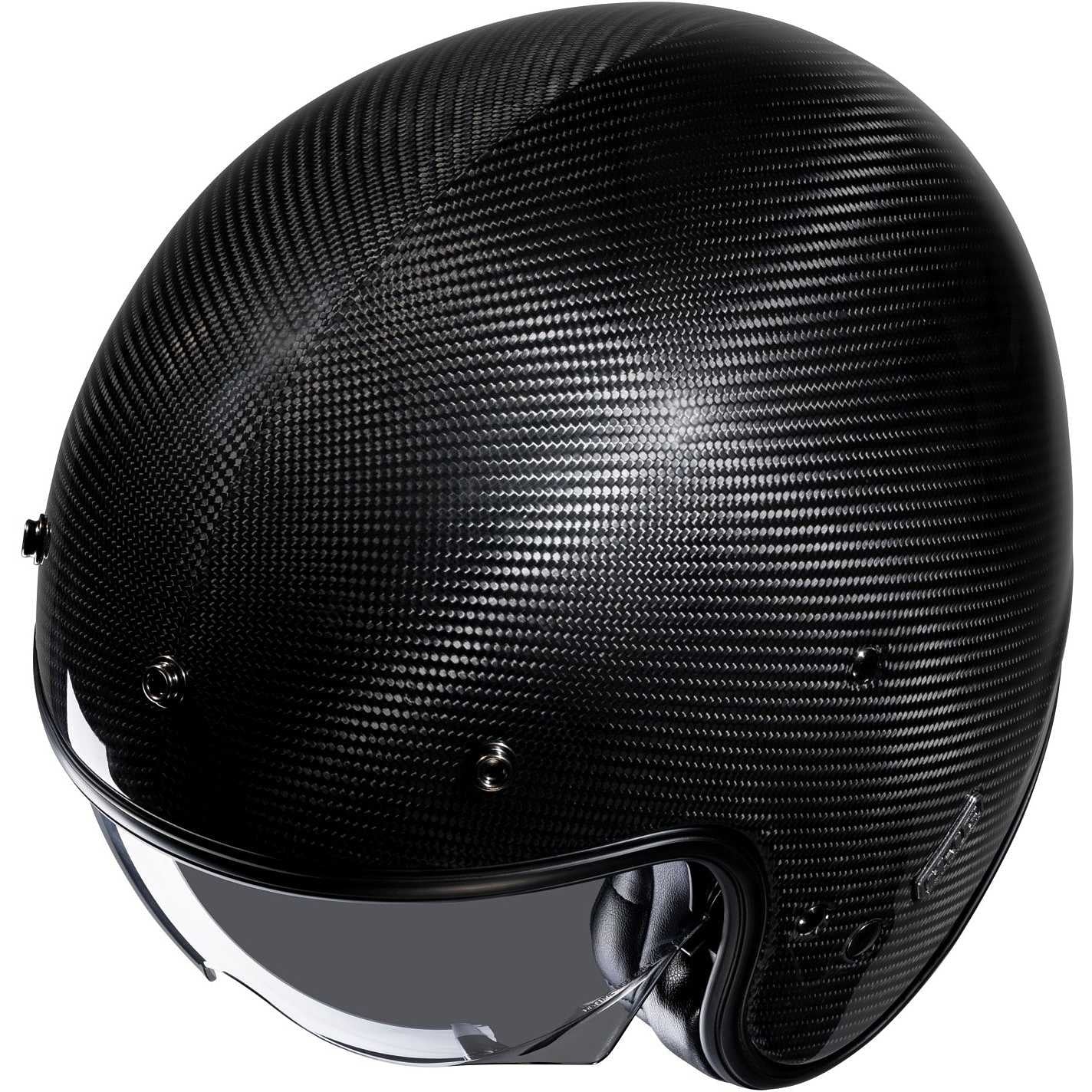 HJC V31 Urban Motorcycle Jet Helmet Carbon Black - SECURTEX MOTOR SL (t/a MaximoMoto)