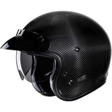HJC V31 Urban Motorcycle Jet Helmet Carbon Black - SECURTEX MOTOR SL (t/a MaximoMoto)