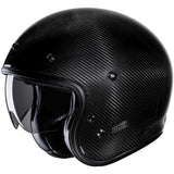 HJC V31 Urban Motorcycle Jet Helmet Black Carbon