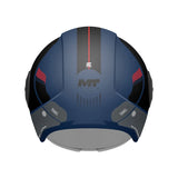 MT Viale Advance Jet Motorcycle Helmet Blue