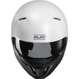 HJC I20 United Touring Open Face Motorcycle Helmet Pearl White - SECURTEX MOTOR SL (t/a MaximoMoto)