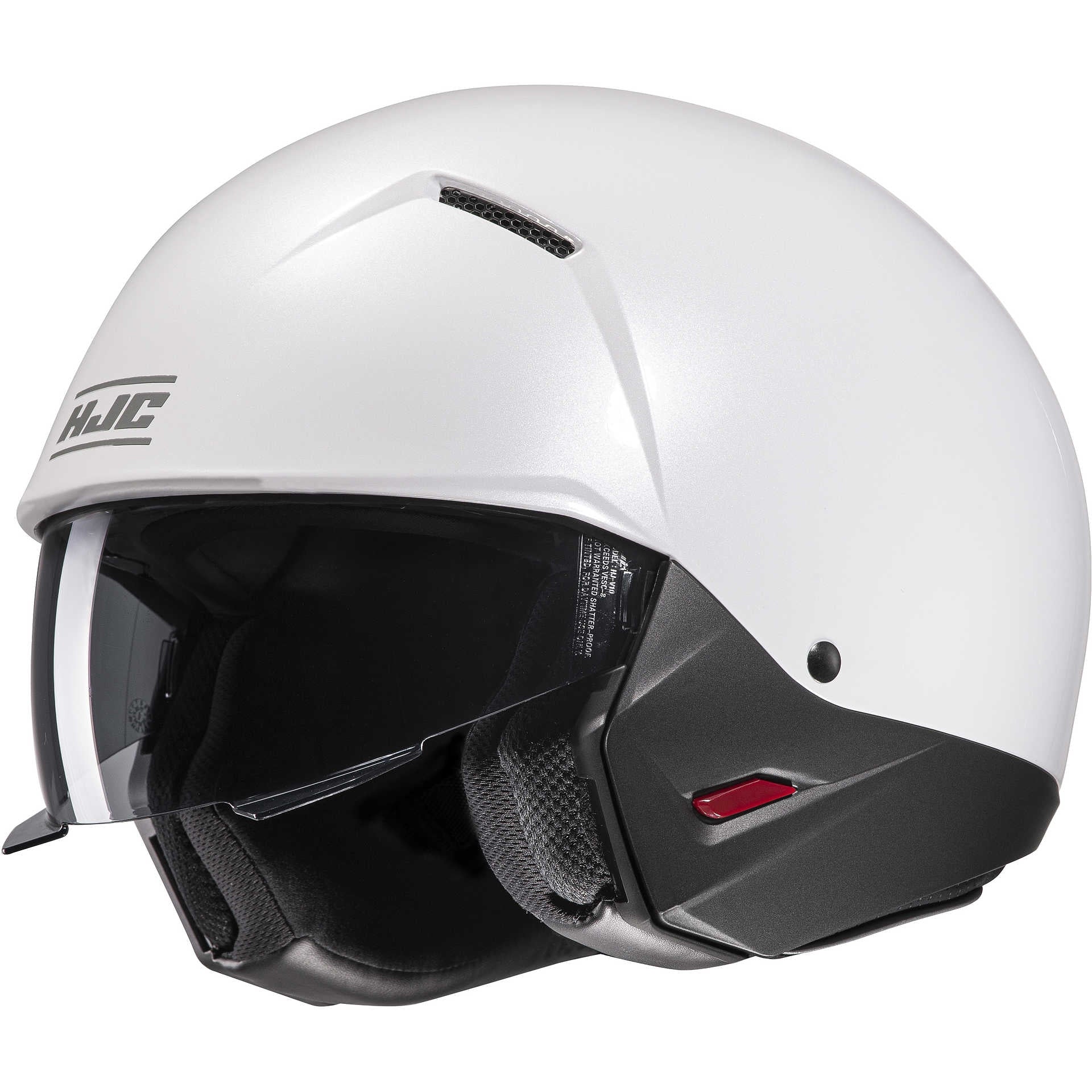 HJC I20 United Touring Open Face Motorcycle Helmet Pearl White - SECURTEX MOTOR SL (t/a MaximoMoto)