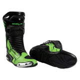 BELA - Speedo 2.0 Leather Boots Black/Green - SECURTEX MOTOR SL (t/a MaximoMoto)