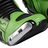 BELA - Speedo 2.0 Leather Boots Black/Green - SECURTEX MOTOR SL (t/a MaximoMoto)
