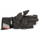 Alpinestars GP Plus R v2 Motorcycle Gloves Black White - MaximomotoUK