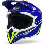 AIROH - WRAAP MOOD BLUE GLOSS HELMETS - SECURTEX MOTOR SL (t/a MaximoMoto)