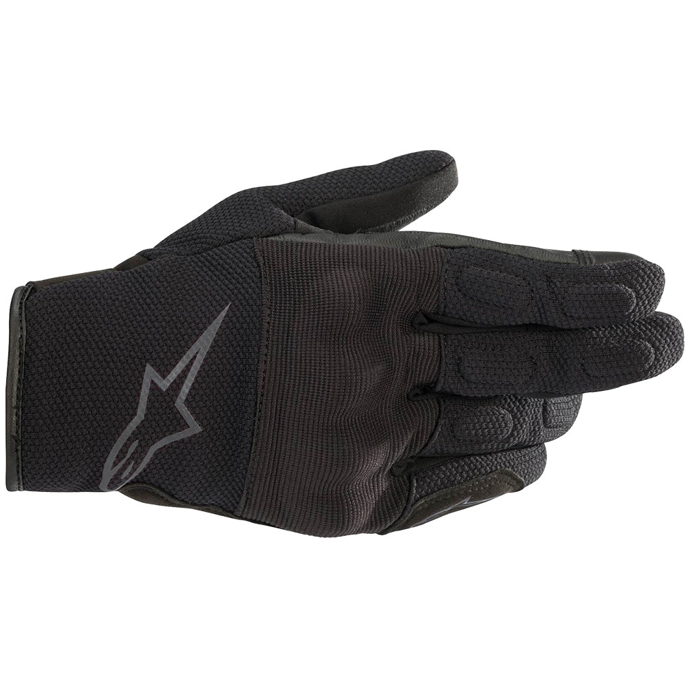 Alpinestars Stella S Max Drystar Motorcycle Gloves Black Anthracite - back pic