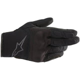 Alpinestars Stella S Max Drystar Motorcycle Gloves Black Anthracite - back pic