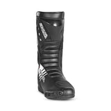 SHUA - SUPER TECH BLACK/WHITE LEATHER BOOTS - SECURTEX MOTOR SL (t/a MaximoMoto)