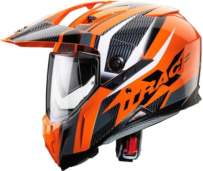 CABERG-HELMET XTRACE SAVANA ORANGE/BLACK/ANTHRA - SECURTEX MOTOR SL (t/a MaximoMoto)