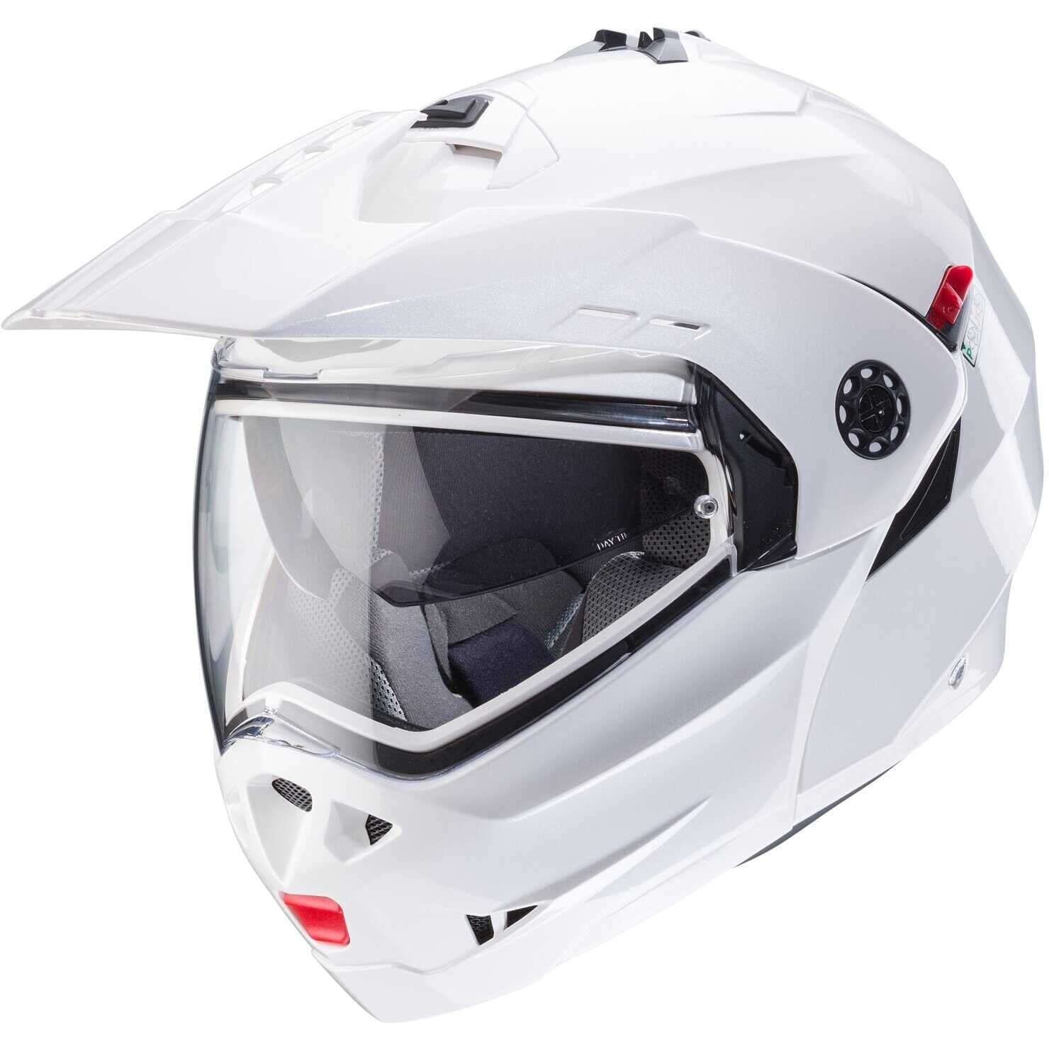 CABERG-HELMET TOURMAX WHITE/METAL - SECURTEX MOTOR SL (t/a MaximoMoto)