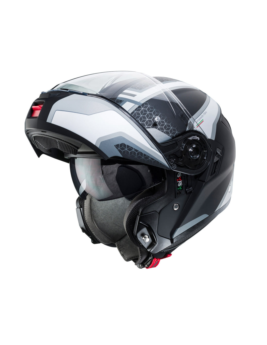 CABERG-HELMET LEVO SONAR MATT/BLACK/WHI/ANTHRA/SIL - SECURTEX MOTOR SL (t/a MaximoMoto)