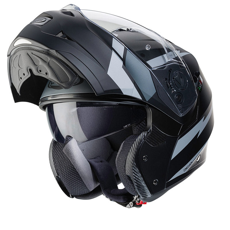 CABERG-HELMET DUKE 2 KITO MATT/BLACK/ANTRACITE - SECURTEX MOTOR SL (t/a MaximoMoto)