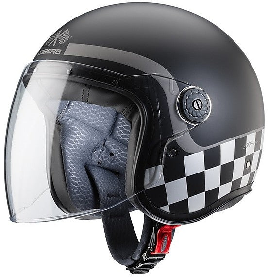 CABERG-FREERIDE HELMET FORMULA MATT BLACK/ANTHRA/SILVER - SECURTEX MOTOR SL (t/a MaximoMoto)