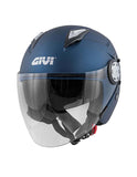 GIVI JET HELMET 123/STRATOS.D/SOLID DARK BLUE - SECURTEX MOTOR SL (t/a MaximoMoto)