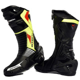 R-TECH - Road Racer WP Leather Boots Black/Fluor Yellow - SECURTEX MOTOR SL (t/a MaximoMoto)