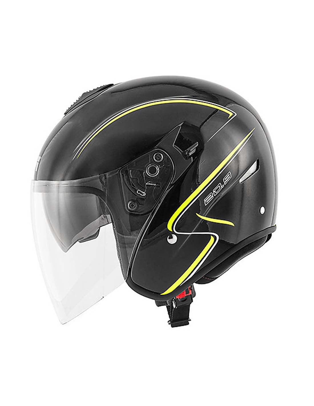 GIVI HELMET JET 209/FIBER JET C/VLD/GLIESE BLACK - SECURTEX MOTOR SL (t/a MaximoMoto)