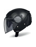 GIVI HELMET JET 124/FUTURE.D/SOLID BLACK - SECURTEX MOTOR SL (t/a MaximoMoto)